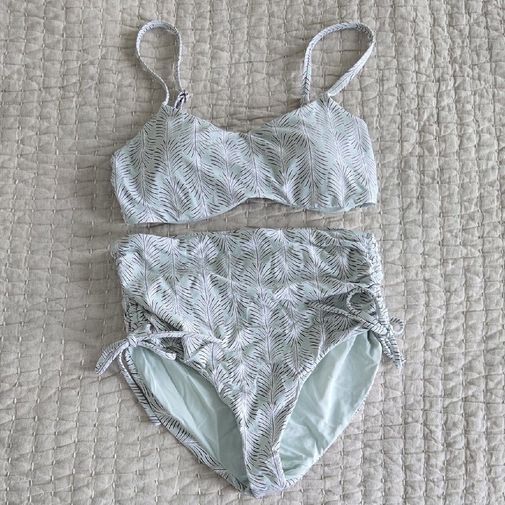 Alia Mint Green Bikini Set